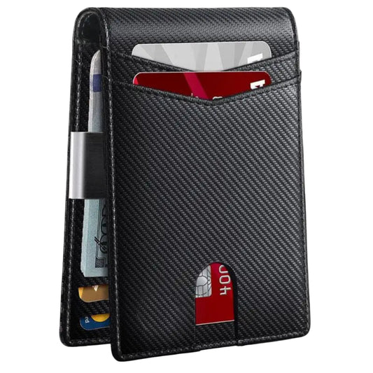 Luxury Carbon Fiber RFID Wallet for Men – Slim, Stylish and Secure
